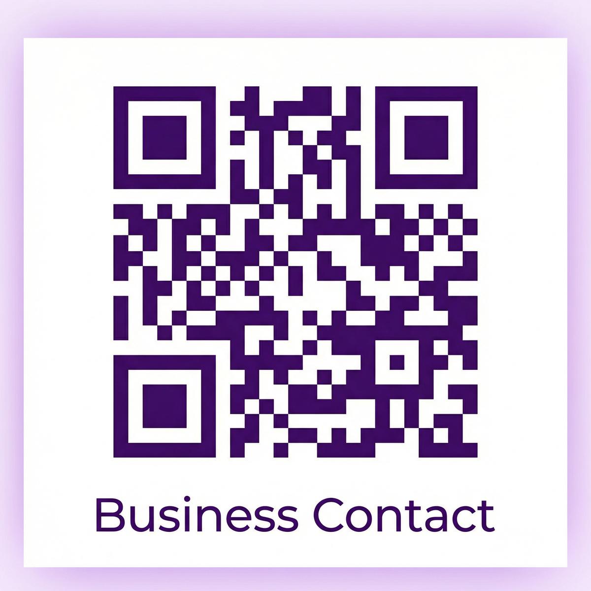 精神小妹商务二维码